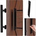 thumbnail image 5 of Sliding Door Handle Black Door Handle Modern Barn Door Handle, 5 of 5