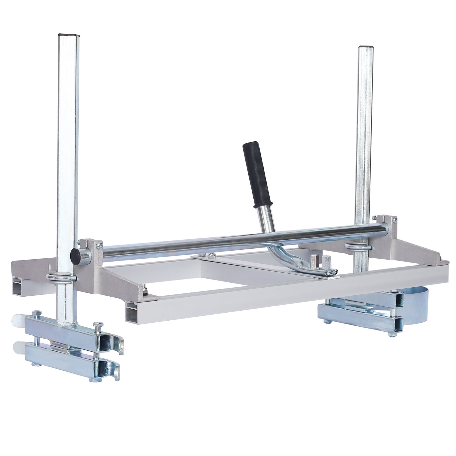 , chainsaw mill Portable Chain Saw Mill Aluminum Steel Planking Lumber,Planking Milling Bar Size 14-24", Silver ,Aluminium ,