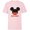 Soft Pink, variant on Disney Mickey Mouse Red Shorts Icon Bruder Family German- Short Sleeve T-Shirt for Kids - Customized-White