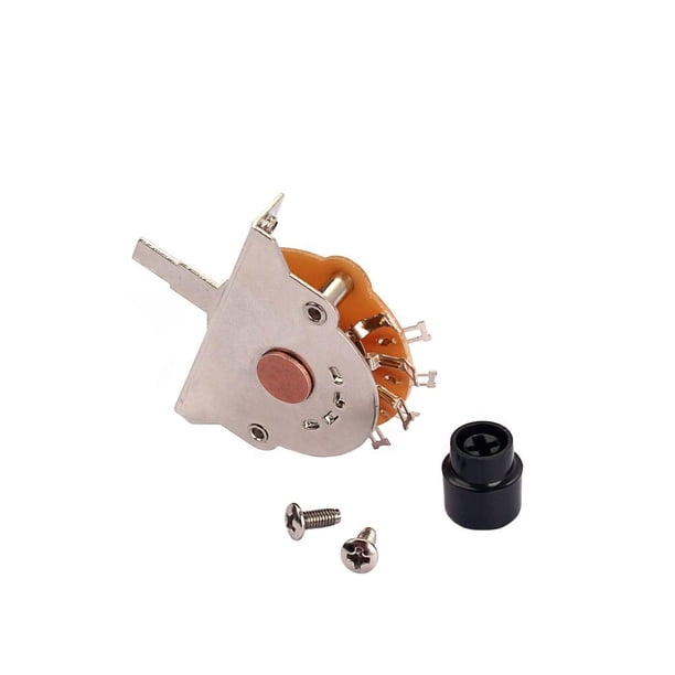 Interruptor de de Guitarra de 3 Vías, Interruptor Selector de para Guitarra Eléctrica Bajo Eléctrico Yuyangstore Interruptor selector de 3 vías