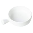 thumbnail image 2 of pitrice Ceramic Salad Bowl Handled Solid Color Adorable Washable Cute Home Breakfast Dinner Soup Fruit Bowls Tableware Yellow White, 2 of 6