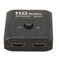 thumbnail image 4 of Bi Directional Splitter, 48Gbps Plug and Play Stable Signal Transmission Fingerprint Proof 1 in 2 Out 8K HD Multimedia Interface Switcher  for Computer for TV, 4 of 7