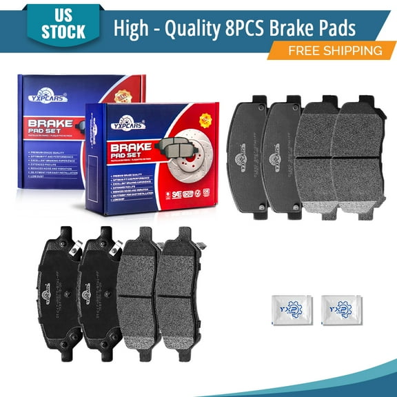 S SYUU Ceramic Brake Pads For Can-Am Spyder F3, RT, ST, RS Models (2013-2021)