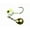 Chartreuse Minnow, variant on 6th Sense Pecos Underspin Jig Head – Crappie Fishing Lure with Subtle Flash, Strong Hook, and Compact Profile
