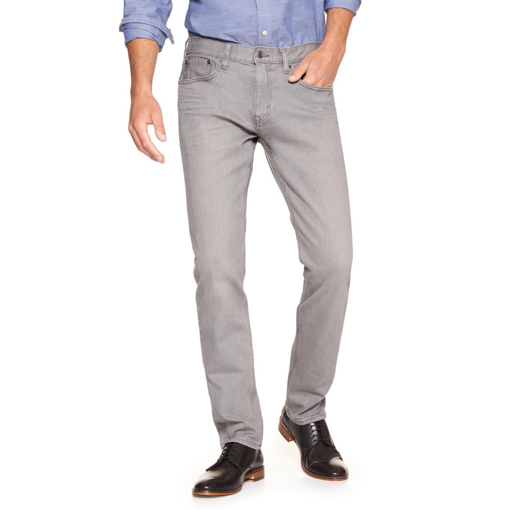 Banana Republic New 55742 Banana Republic Mens Grey Wash Slim Fit