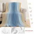 thumbnail image 5 of Blue Yellow Ombre Blanket Soft Cozy Warm Throw Blanket for Couch, Plush Fuzzy Flannel Fleece Blankets for Sofa, Farmhouse Modern Gradient Art Bed Blankets Lightweight Gifts for Women, 50"x80", 5 of 9