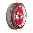 thumbnail image 3 of Imperial Kansas City Chiefs 18'' Neon Clock, 3 of 3