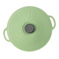 thumbnail image 4 of Silicone Suction Lids, Food Covers, Microwave Mugs Lids Keep and Food Fresh Green 31.5cm, 4 of 8