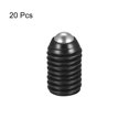 thumbnail image 3 of Unique Bargains Ball Point Set Screws, M10 x 16mm High Carbon Steel Metric Spring Hex Socket Grub Screw 20 Pack, 3 of 7