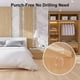 thumbnail image 3 of 12 Pack Closet Shelf Bracket, Cabinet Adhesive Shelf Support Peg Bracket, Punch Free Adhesive Clear Plastic Pegs Hanger Holder For Partition, 3 of 5