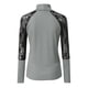 thumbnail image 4 of Pntutb moda mujer cuello alto manga larga algodón camiseta casual tops blusa de encaje Pntutb Pntutb-3282, 4 of 6