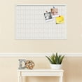 thumbnail image 3 of PinPix 36x24 Custom Cork Bulletin Board  Poster Board Has a Fabric Style Canvas Finish, Framed in No Name, by ArtToFrames (PinPix-608), 3 of 5