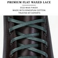 thumbnail image 3 of Premium Flat Waxed Cotton Boot Laces - Cobbler's Choice Shoe Laces - Durable and Beautiful Laces!, 3 of 7