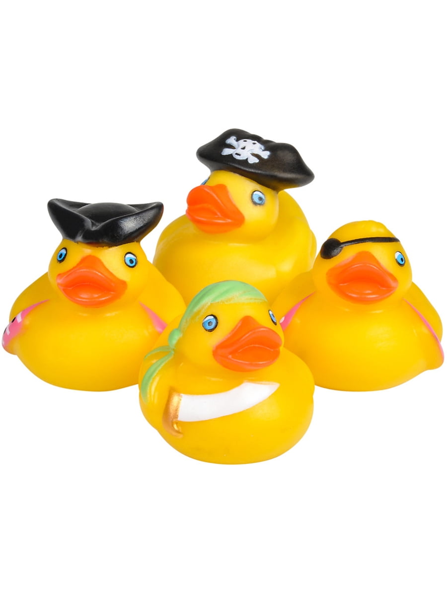 Toy Pirate Rubber Ducks Bath Set Of 12