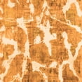 thumbnail image 1 of Ahgly Company Indoor Square Abstract Orange Modern Area Rugs, 6' Square, 1 of 4