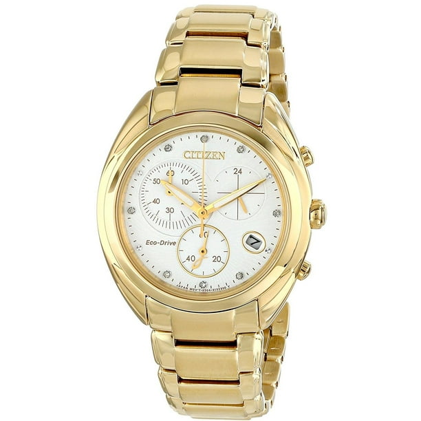 citizen 23k gold plated watch
