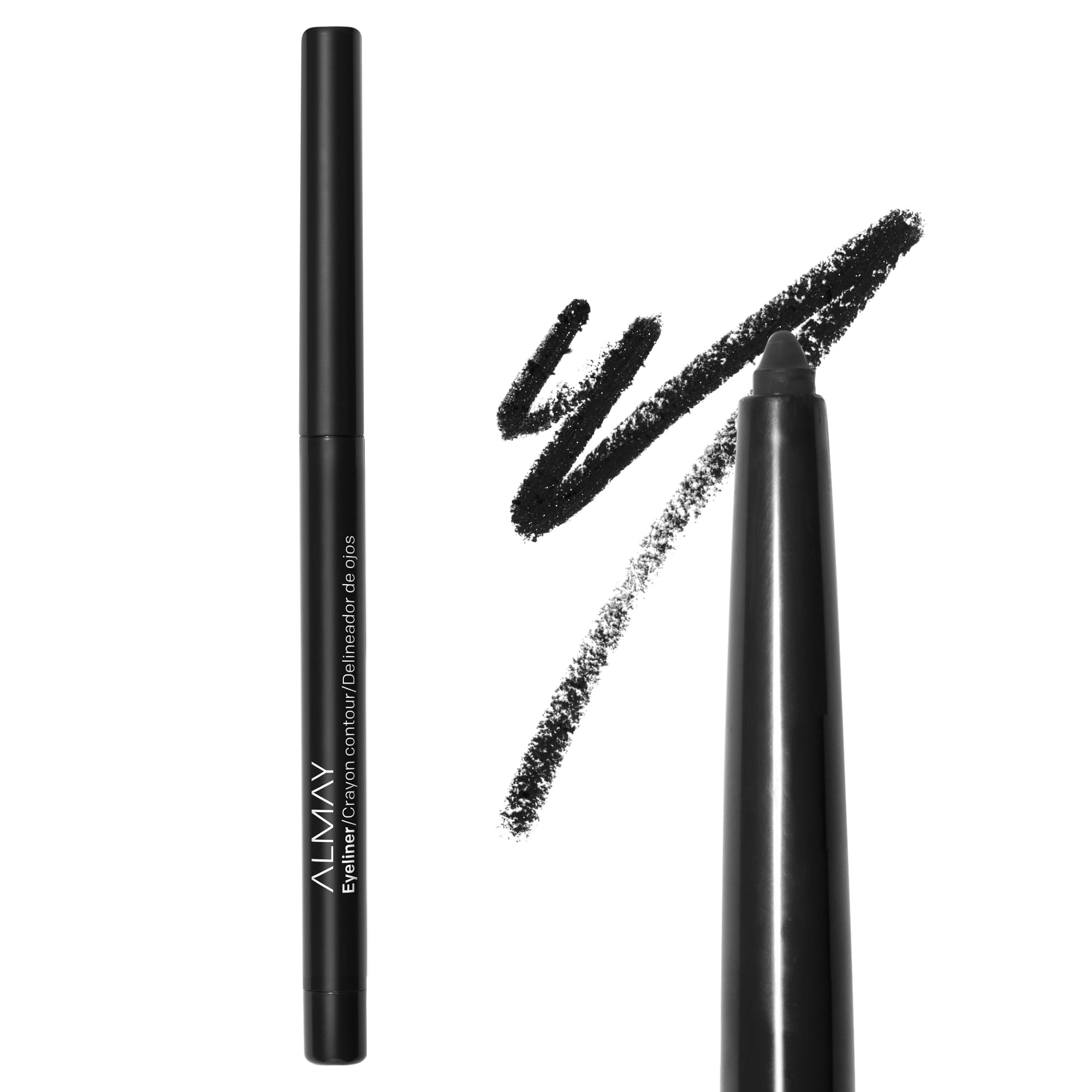 Almay Crayon Contour Water Resistant Eyeliner Pencil, 208 Black Pearl - image 5 of 14