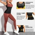 thumbnail image 6 of COMFREE Women Waist Trainer Cincher Corset Weight Loss Neoprene Sweat Sauna Suit Tank Top Body Shaper Vest Workout Compression Sport Girdle, 6 of 7