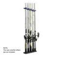 thumbnail image 4 of FlyFlise Fishing Rod Rack for 10 Fishing Rods Wall Mounted Fishing Pole Storage Rack Stand Holder, 4 of 8
