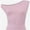 Pink, variant on Women One Shoulder Ruched Crop Tank Tops Casual Off The Shoulder Twist Strap Summer Tanks Tops Going Out Crop Shirts