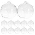 thumbnail image 1 of 12Pcs Clear Glass Hanging Planter Globe Terrarium for Succulents with Hook, 1 of 9