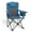 Blue, variant on ARROWHEAD OUTDOOR Portable Folding Camping Quad Chair w/ 6-Can Cooler, Cup & Wine Glass Holders, Heavy-Duty Carrying Bag, Padded Armrests, Headrest, Supports up to 450lbs, USA-Based Support (Blue)