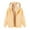 Beige, variant on Women Fleece Coat Winter Warm Casual Long Sleeve Hooded Solid Sweatshirt Plus Size Winter Cardigan Pockets Plush Hooded Jacket