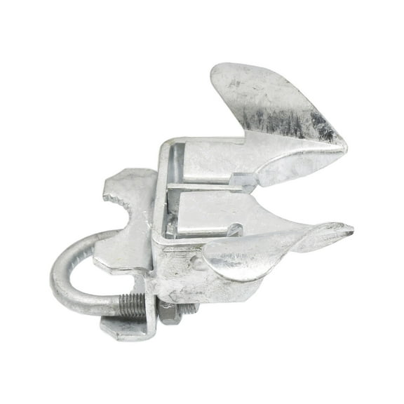 Plum Fittings Chain Link Fence Butterfly Gate Latch 1 3/8" x 1 7/8" OD | Fence Gate Latch | Galvanized Pressed Steel