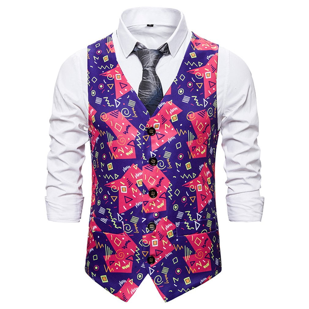 christmas mens vest