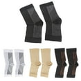 thumbnail image 2 of Neinkie 4Pairs Compression Socks for Men & Women Circulation-Ankle Plantar Fasciitis Socks Support for Athletic Running Cycling, 2 of 7
