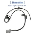 thumbnail image 3 of 1pcs ABS Wheel Speed Sensor Rear Left 89516-06200 Replacement for Toyota Camry 2012-2017, 3 of 6