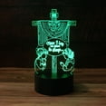 thumbnail image 4 of 3D Praying Children w/ Holy Cross Night Light - 7 Color LED Lamp Base with USB, Battery & Touch control Rotating Fade, Solid Color mode Makes a perfect Nightlight for Kids or Unique Gift for any age, 4 of 6