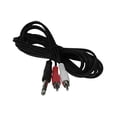 thumbnail image 2 of SF Cable, 10ft 1/4" Stereo Plug to 2 x RCA Plug, 2 of 3