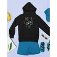 thumbnail image 3 of Ride A Cool Bike Hoodie Juniors -Image by Shutterstock,  Small, 3 of 4