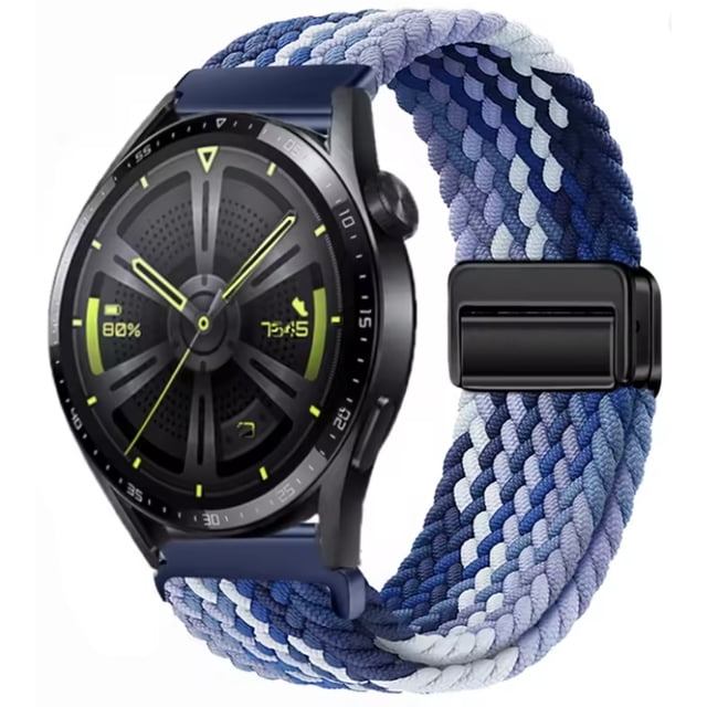 Correa de Nylon Trenzado para Huawei Watch GT6/GT5/GT4/GT3, 5/4/3 Pro 22mm