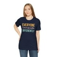 thumbnail image 6 of Everyone Communicates Differently cute speech pathologist Leisure T-shirt, 6 of 8