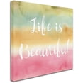thumbnail image 2 of Trademark Fine Art "Rainbow Seeds Painted Pattern XIV Life" Canvas Art by Lisa Audit, 2 of 3
