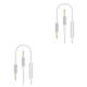 thumbnail image 1 of Seitruly Sistema estéreo para automóvil Cable Computadora Auriculares Manos libres Llamada telefónica Control de cable Conector de 3,5 mm Cable de Type3 NO3, 1 of 5
