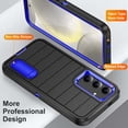 thumbnail image 3 of JTCASES for Samsung Galaxy S24 Plus 5G Case, Galaxy S24 Plus Phone Case with Built in Kickstand, Shockproof/DropProof Military Grade Protective Cover for Galaxy S24 Plus 6.7" 2024, Darkblue/Darkblue, 3 of 9