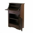 thumbnail image 4 of Winsome - Regalia Secretary Desk Walnut Finish, 4 of 9