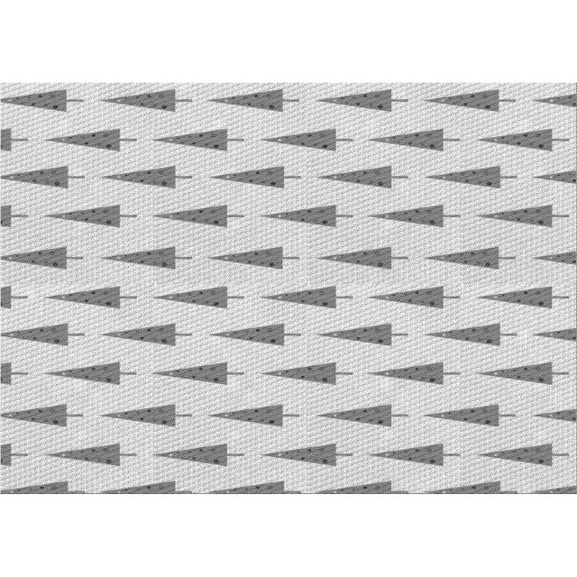 Ahgly Company Machine Washable Indoor Rectangle Transitional Platinum Gray Area Rugs, 2' x 4'