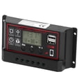 thumbnail image 3 of Medidor solar fotovoltaico de 12 V y 24 V, controlador de pantalla digital inteligente, USB, 5 V, 60 A, 3 of 13