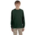 thumbnail image 1 of The Jerzees Youth 5.6 oz. DRI-POWERÃƒâ€šÃ‚ ACTIVE Long-Sleeve T-Shirt - FOREST GREEN - M, 1 of 1
