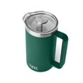 thumbnail image 1 of Cafetera de prensa francesa YETI Rambler 1L Black Forest, 1 of 9