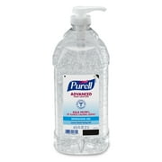 Purell Advanced Gel Hand Sanitizer - 2 Liter Economy Size Pump Bottle, Gel, Non Scent
