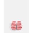 thumbnail image 3 of Wonder Nation Little and Big Boys or Girls Two Buckle Footbed Slide Sandals, 3 of 5