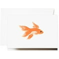 thumbnail image 1 of Crane & Co. Brushstroke Goldfish Note (CF1500), 1 of 1