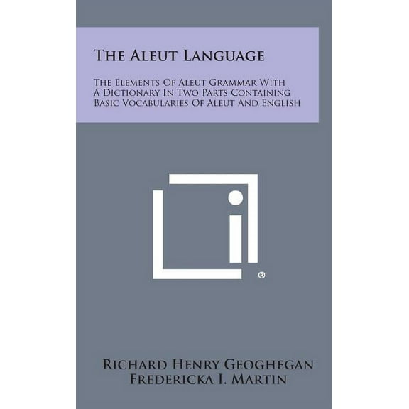 The Aleut Language (Hardcover)