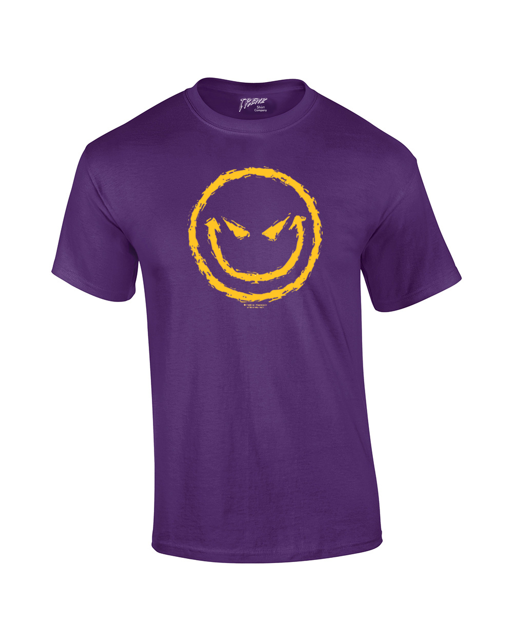 ❁﻿専用JOEY HYSTERIC❁﻿EVIL Evil Smiling Face With Yellow Devilish Smile Cool Retro