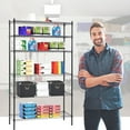 thumbnail image 3 of BestMassage 6 Shelf Wire Shelving Unit Heavy Duty Metal Storage Shelves NSF Wire Shelf Organizer Black, 3 of 7